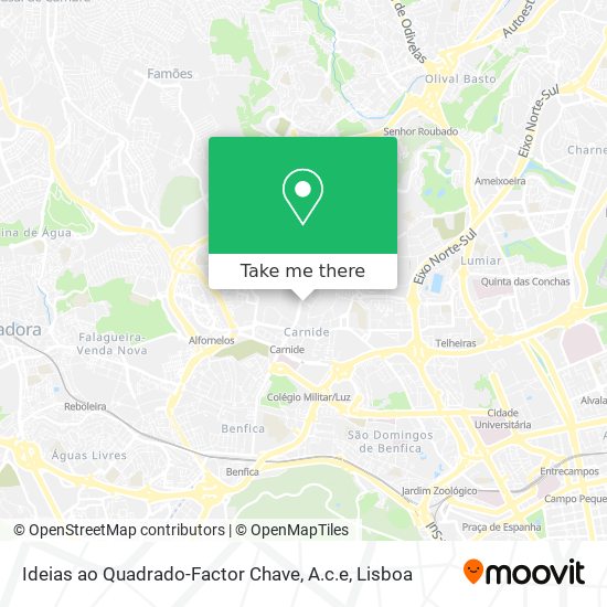 Ideias ao Quadrado-Factor Chave, A.c.e mapa