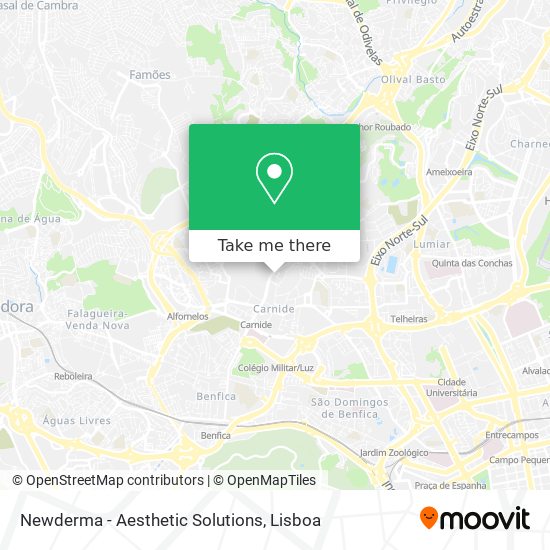 Newderma - Aesthetic Solutions map