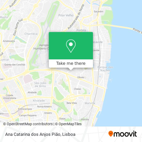 Ana Catarina dos Anjos Pião map