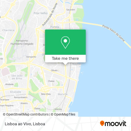 Lisboa ao Vivo mapa