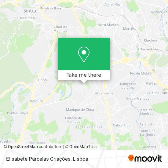 Elisabete Parcelas Criações map