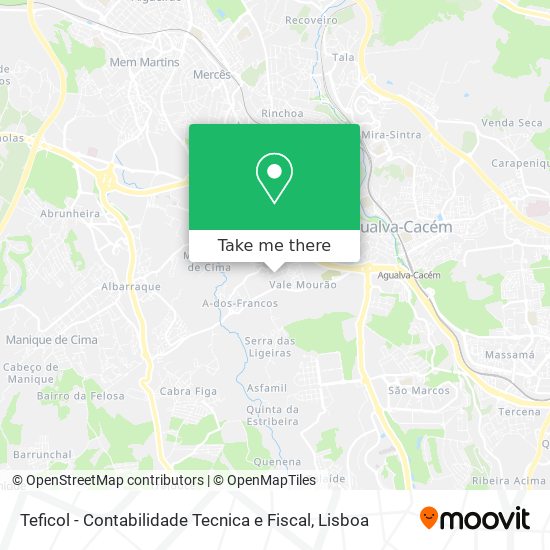 Teficol - Contabilidade Tecnica e Fiscal map