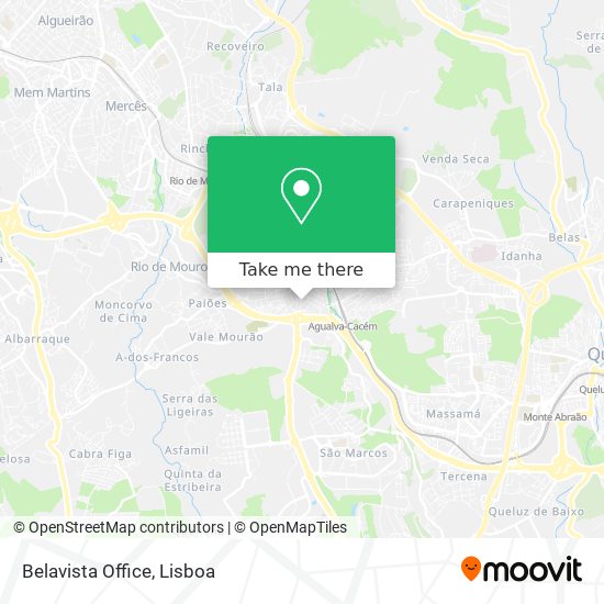 Belavista Office map