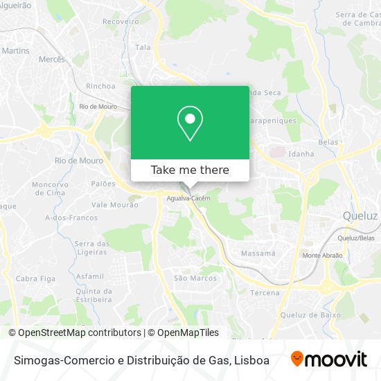 Simogas-Comercio e Distribuição de Gas map