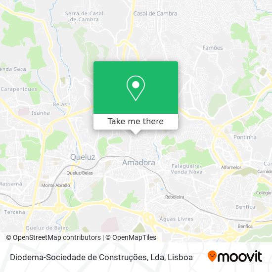 Diodema-Sociedade de Construções, Lda mapa