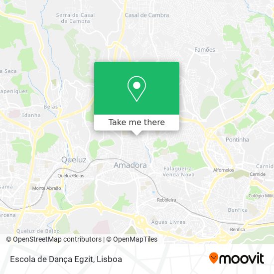 Escola de Dança Egzit map