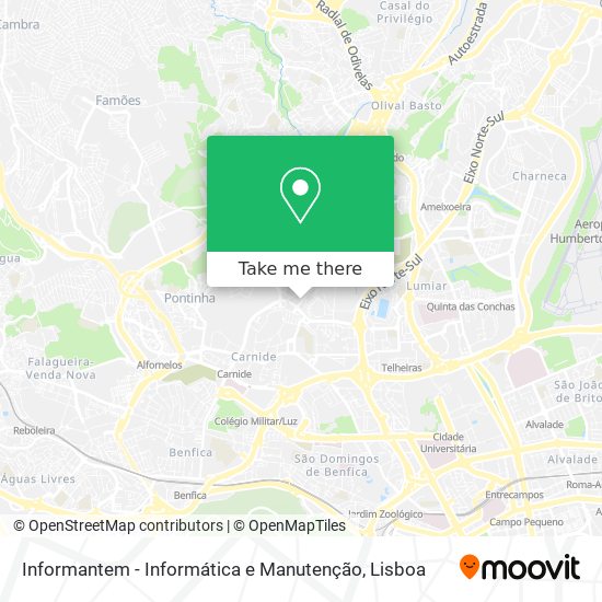 Informantem - Informática e Manutenção map