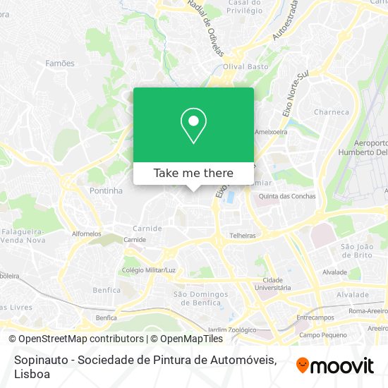 Sopinauto - Sociedade de Pintura de Automóveis map