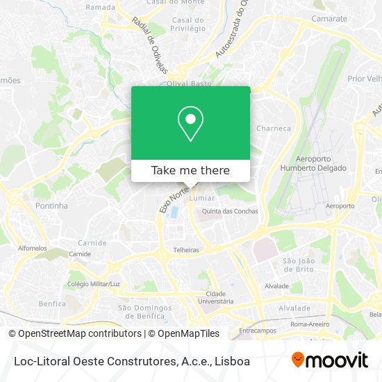 Loc-Litoral Oeste Construtores, A.c.e. mapa