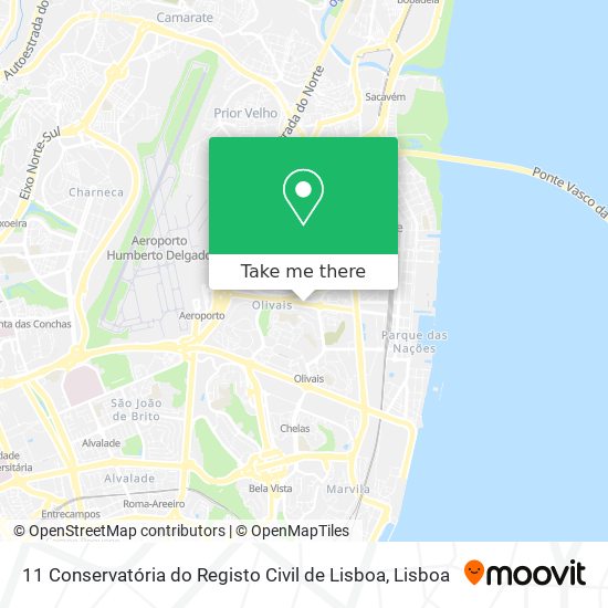 11 Conservatória do Registo Civil de Lisboa map