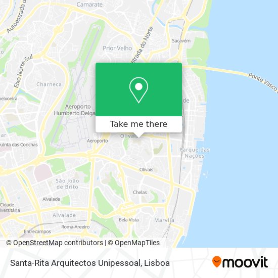 Santa-Rita Arquitectos Unipessoal map