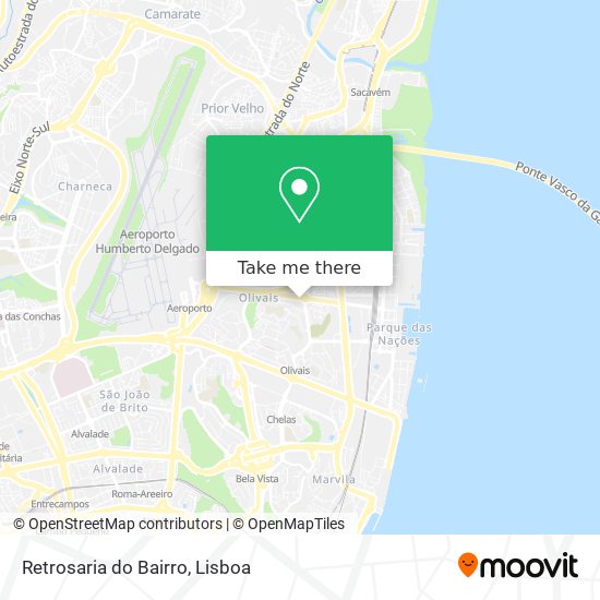 Retrosaria do Bairro mapa