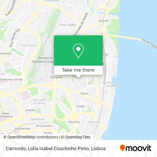 Carrondo, Lidia Isabel Couchinho Pinto mapa