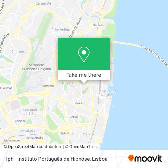 Iph - Instituto Português de Hipnose mapa