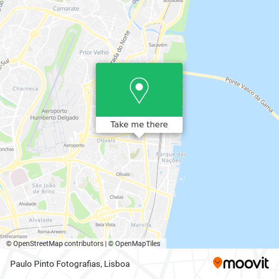 Paulo Pinto Fotografias mapa