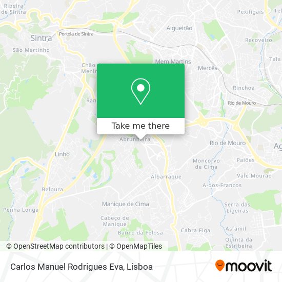 Carlos Manuel Rodrigues Eva map
