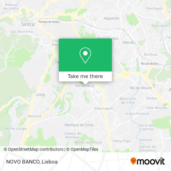 NOVO BANCO map