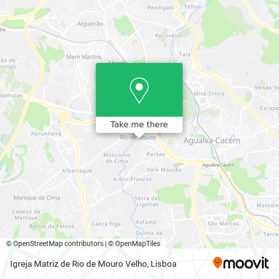 Igreja Matriz de Rio de Mouro Velho map