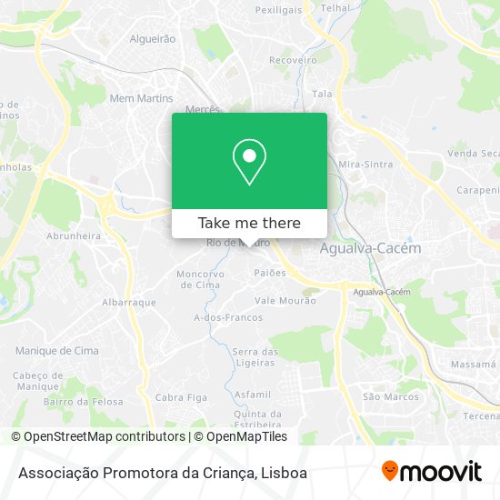 Associação Promotora da Criança map