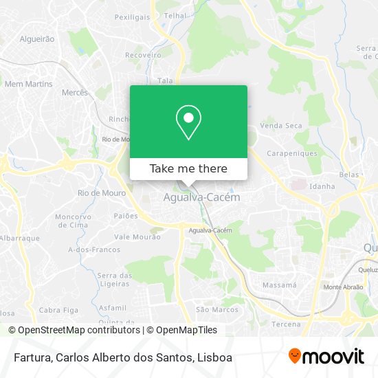 Fartura, Carlos Alberto dos Santos map