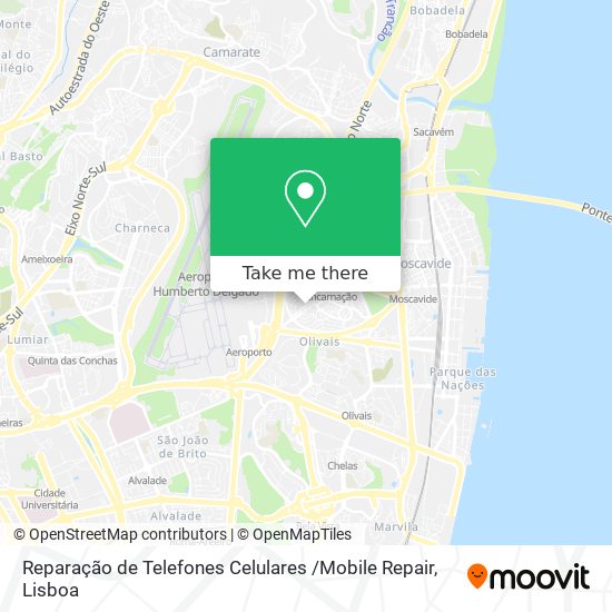 Reparação de Telefones Celulares /Mobile Repair map