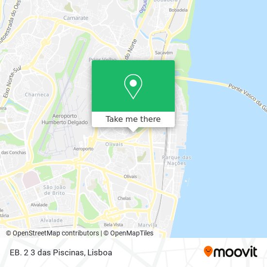 EB. 2 3 das Piscinas mapa