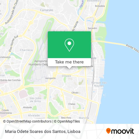Maria Odete Soares dos Santos map