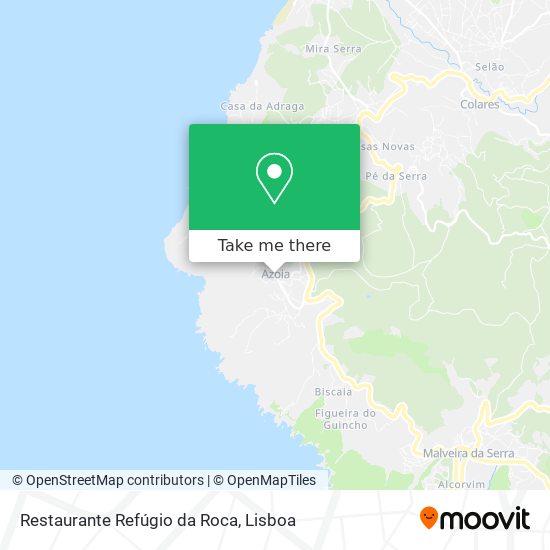 Restaurante Refúgio da Roca map