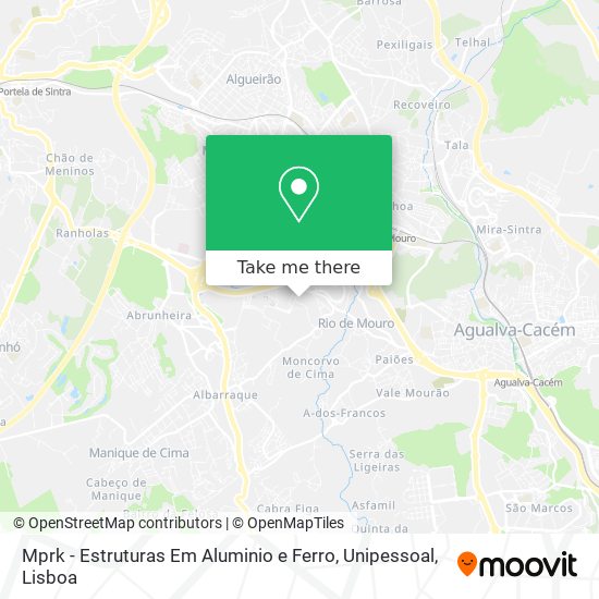Mprk - Estruturas Em Aluminio e Ferro, Unipessoal map