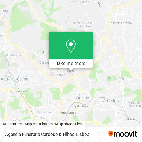 Agência Funerária Cardoso & Filhos map