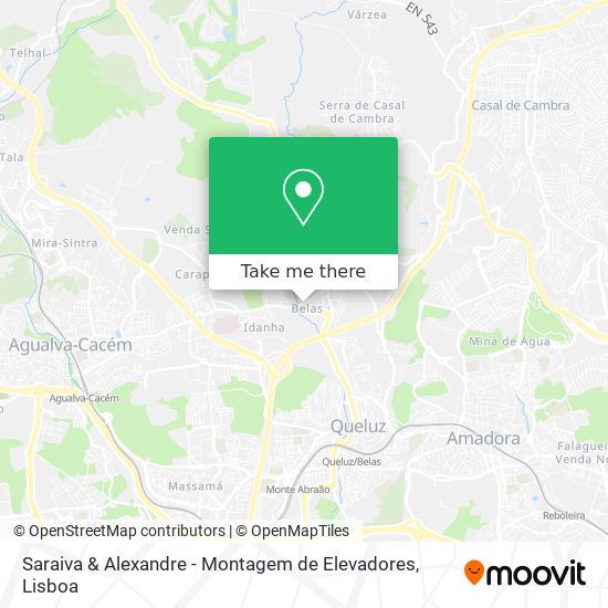 Saraiva & Alexandre - Montagem de Elevadores map