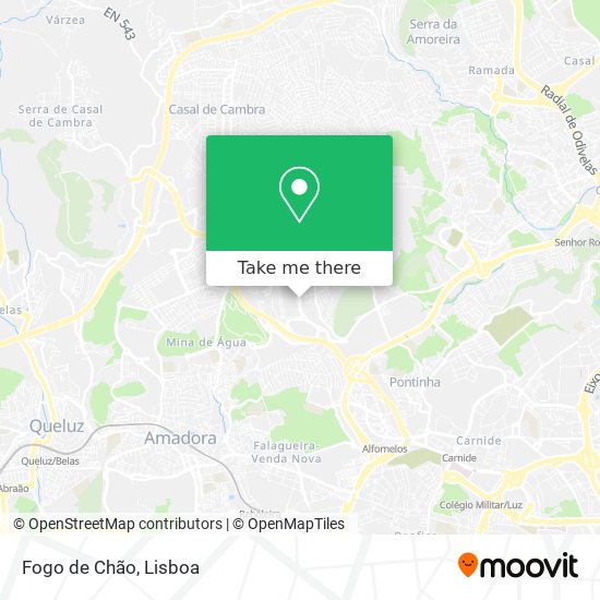 Fogo de Chão mapa