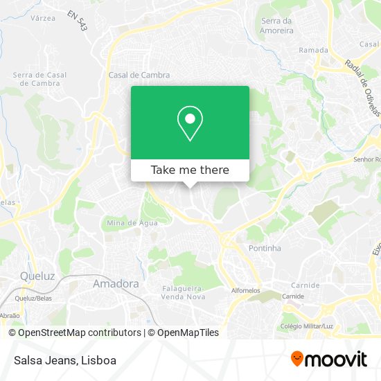 Salsa Jeans map