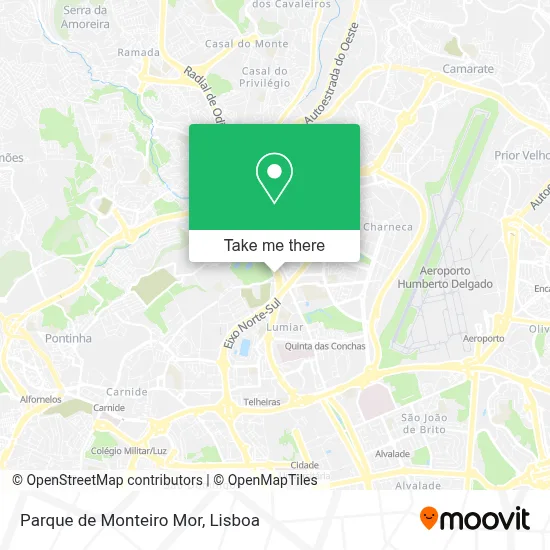 Parque de Monteiro Mor map
