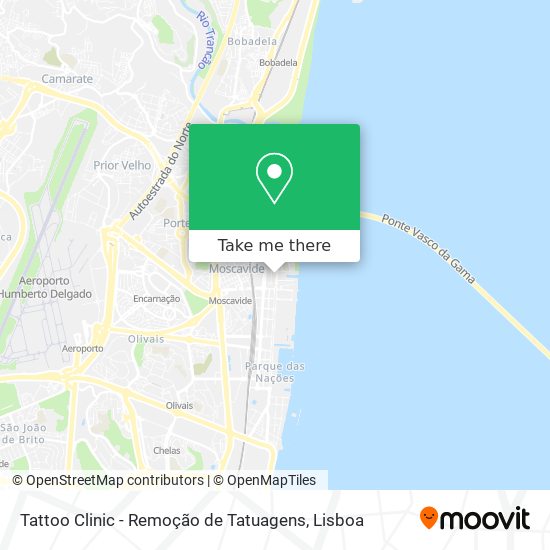 Tattoo Clinic - Remoção de Tatuagens map