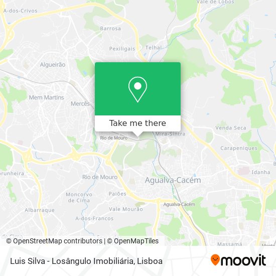 Luis Silva - Losângulo Imobiliária mapa