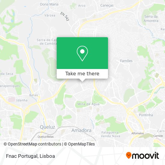 Fnac Portugal mapa