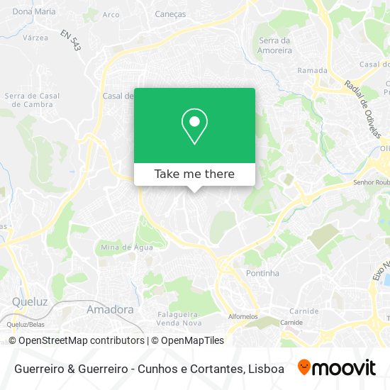 Guerreiro & Guerreiro - Cunhos e Cortantes mapa