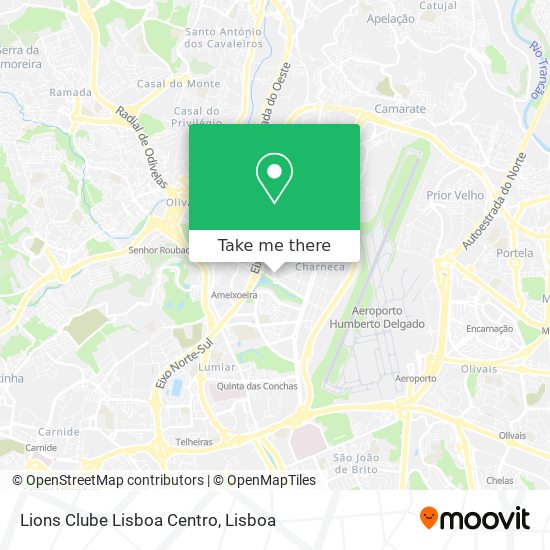 Lions Clube Lisboa Centro map
