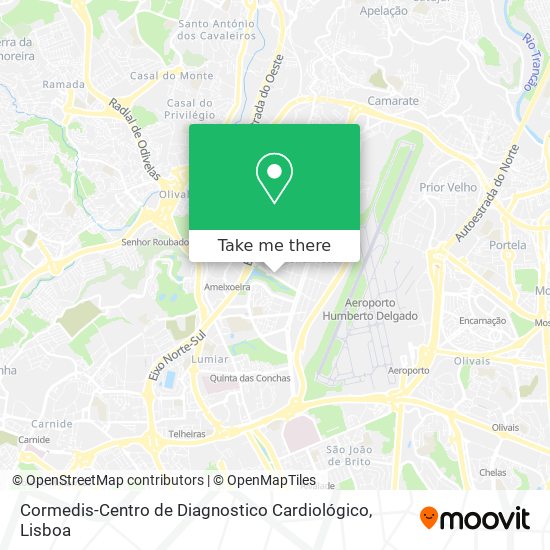 Cormedis-Centro de Diagnostico Cardiológico map