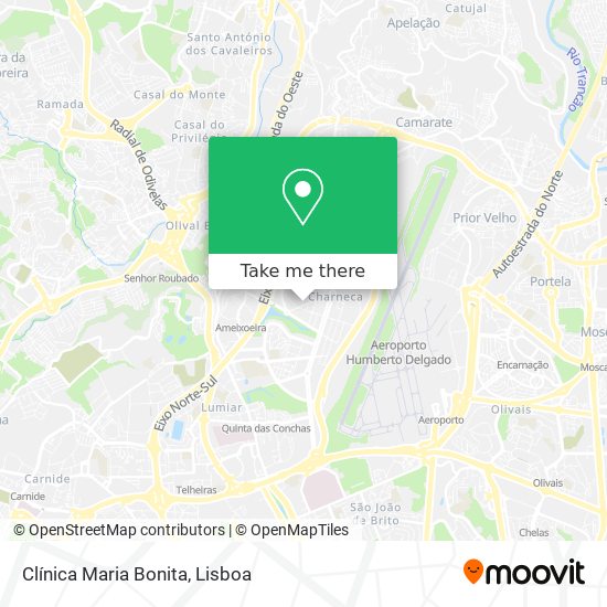Clínica Maria Bonita map