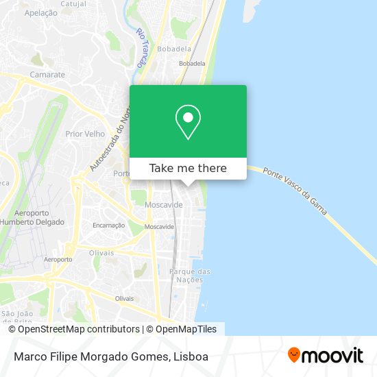Marco Filipe Morgado Gomes map