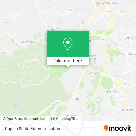 Capela Santa Eufémia map
