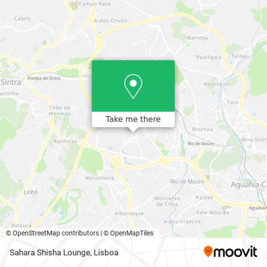 Sahara Shisha Lounge mapa