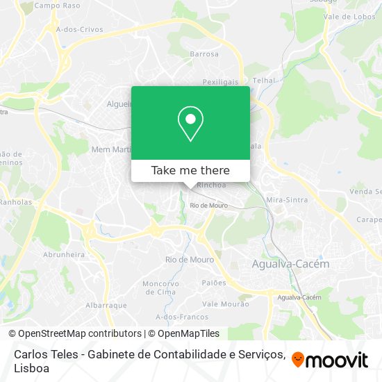 Carlos Teles - Gabinete de Contabilidade e Serviços mapa
