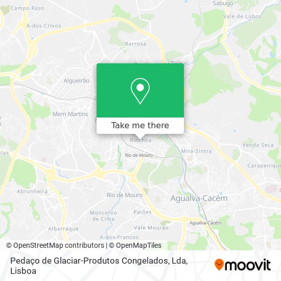 Pedaço de Glaciar-Produtos Congelados, Lda map