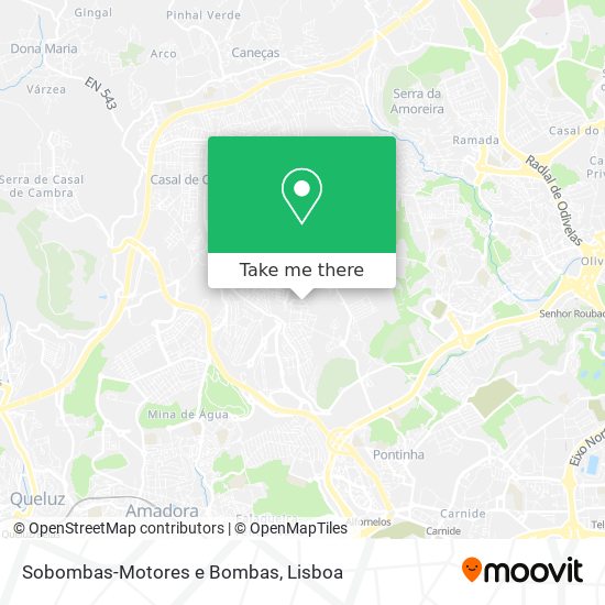 Sobombas-Motores e Bombas map