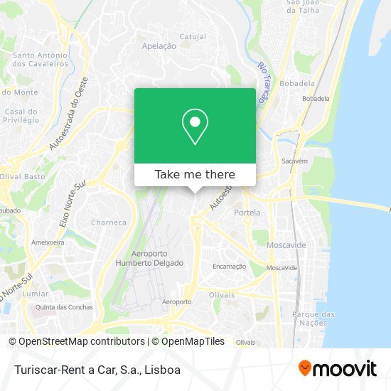 Turiscar-Rent a Car, S.a. map