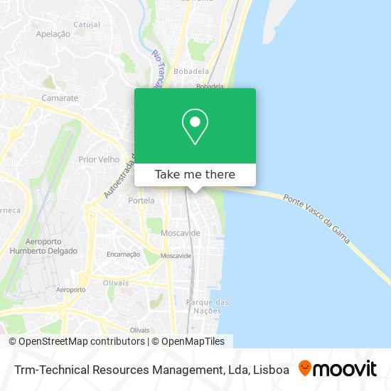 Trm-Technical Resources Management, Lda mapa