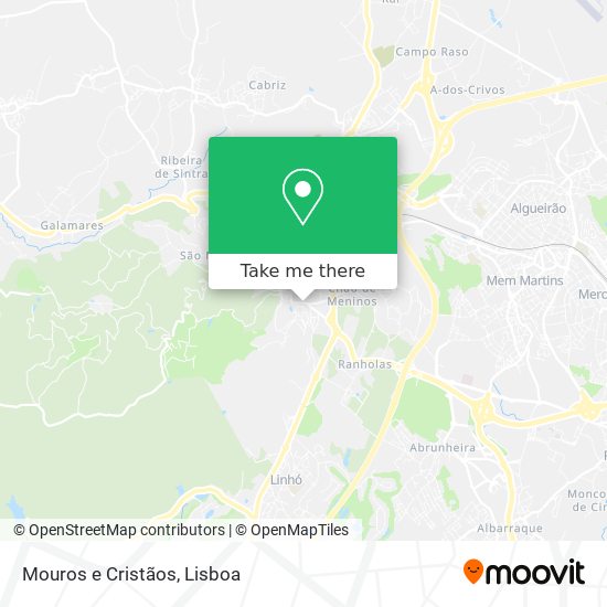 Mouros e Cristãos mapa